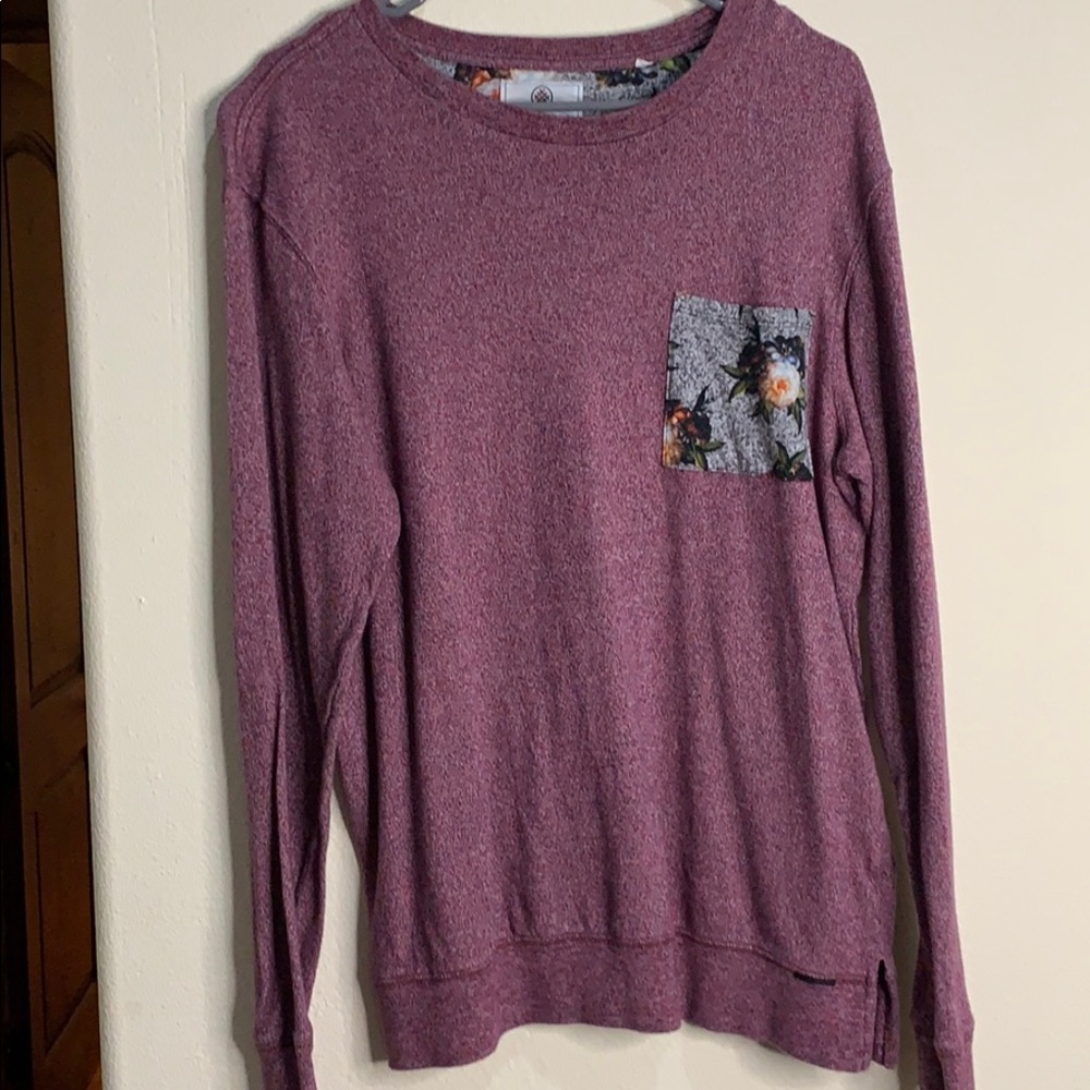 PACSun floral pocket sweater!